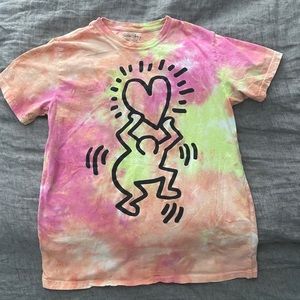 Keith Haring Tie-Dye Tee